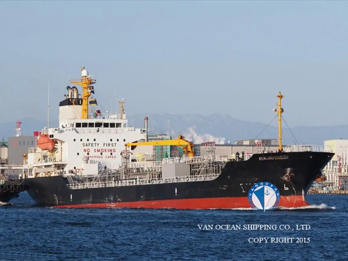 Kapal tanker minyak/kimia untuk dijual