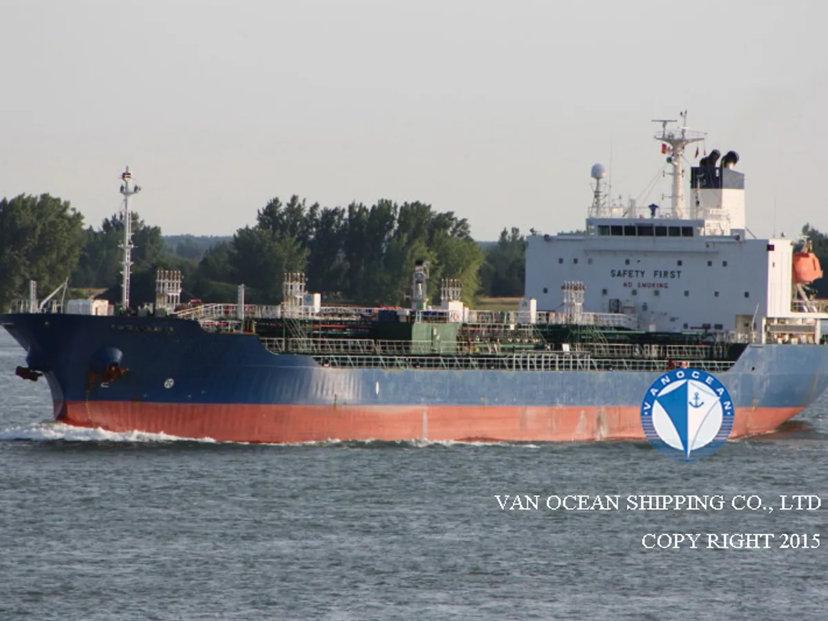 Kapal tanker minyak/kimia untuk dijual