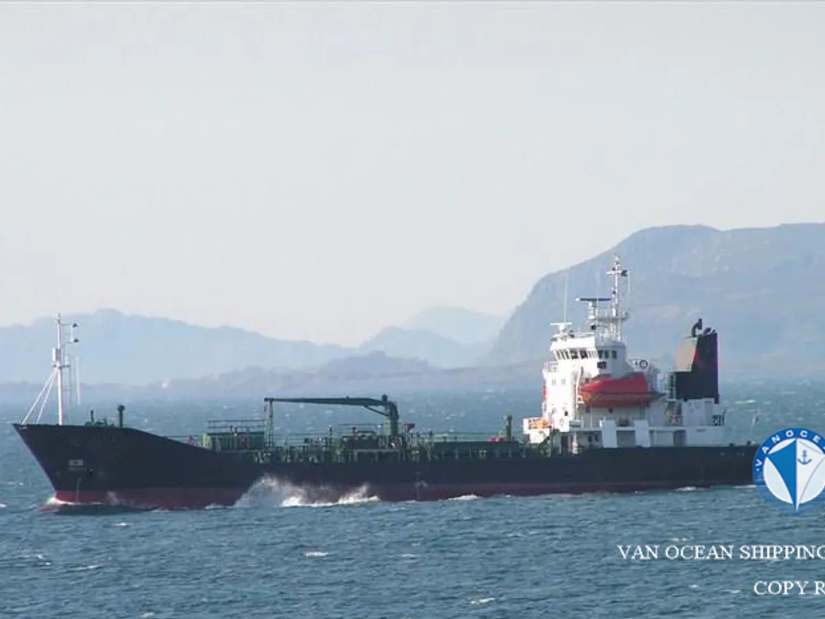Kapal tanker minyak/kimia untuk dijual