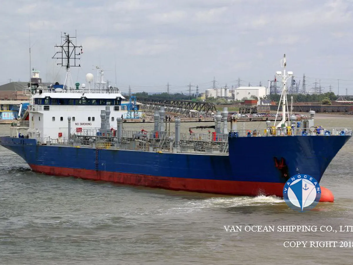 Kapal tanker minyak/kimia untuk dijual
