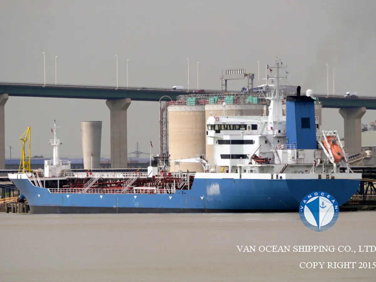 Kapal tanker minyak/kimia untuk dijual