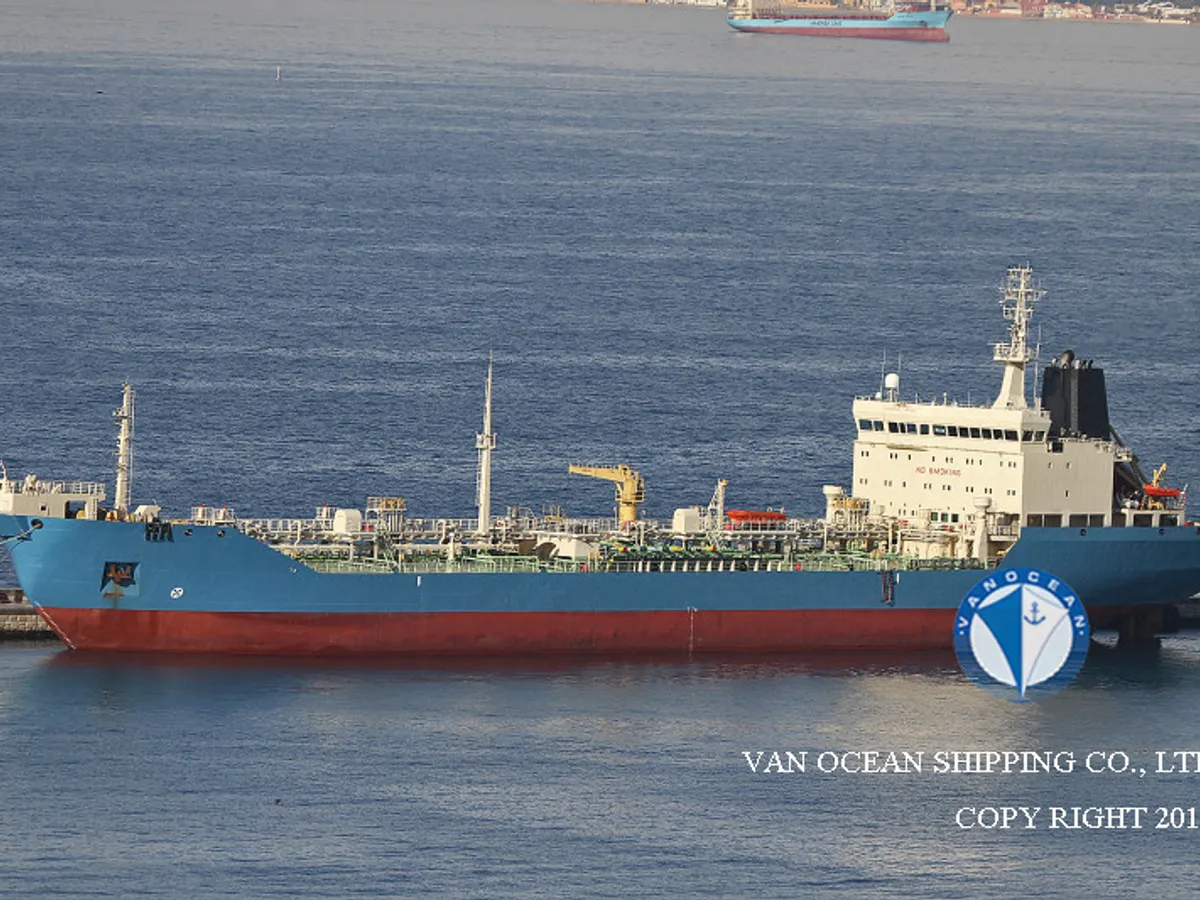Kapal tanker minyak/kimia untuk dijual