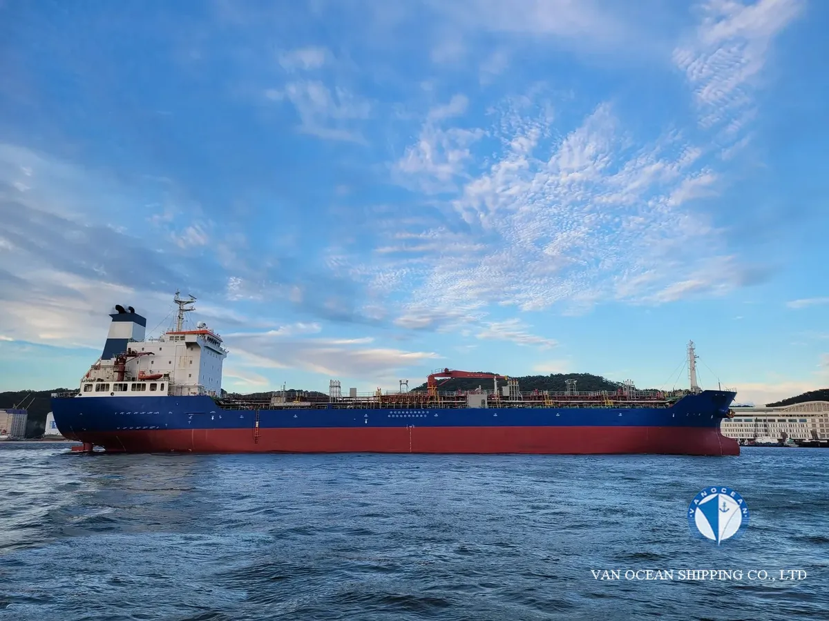 Kapal tanker minyak/kimia untuk dijual