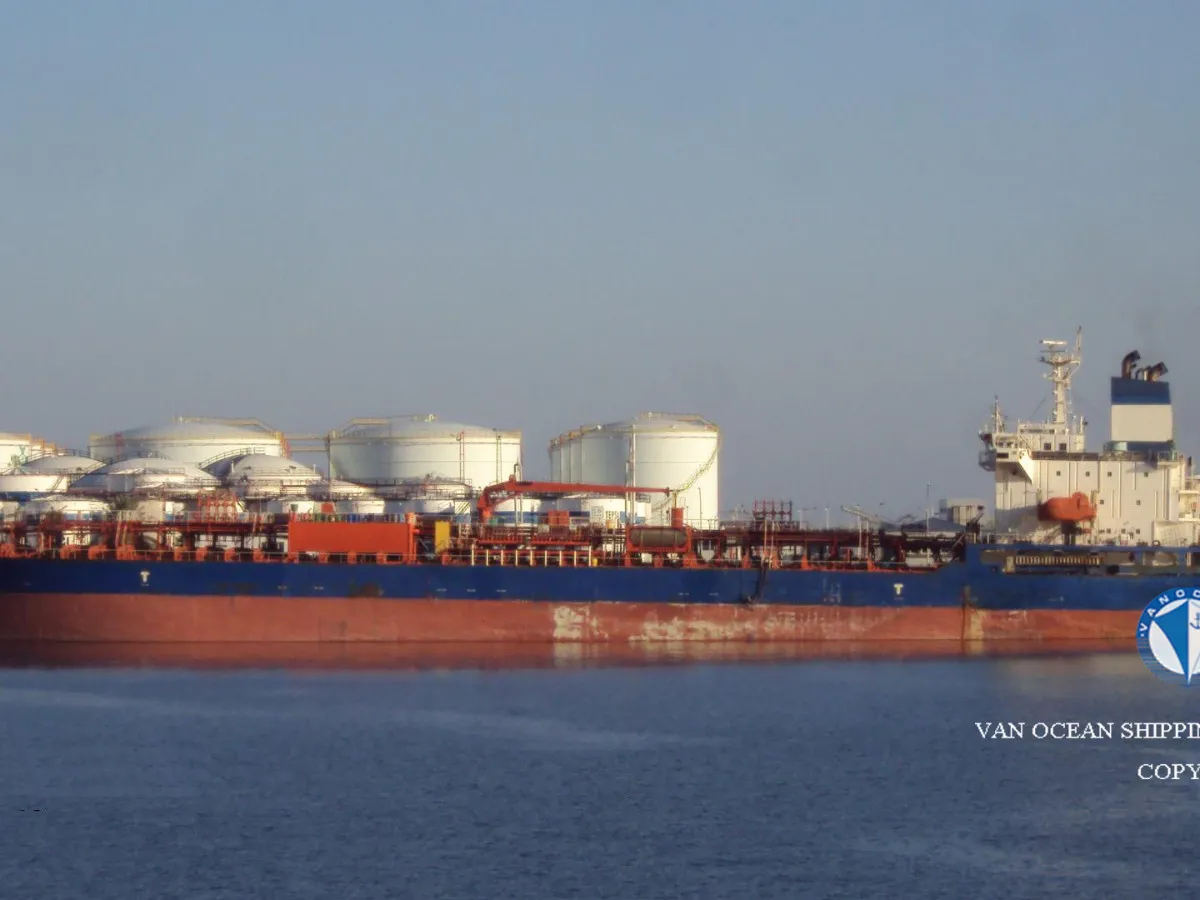 Kapal tanker minyak/kimia untuk dijual