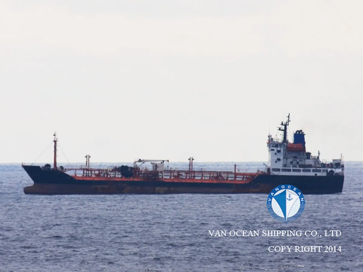 Kapal tanker minyak/kimia untuk dijual