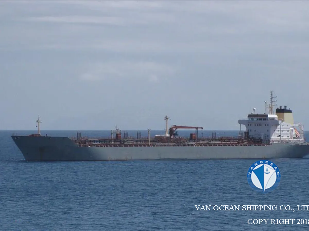 Kapal tanker minyak/kimia untuk dijual