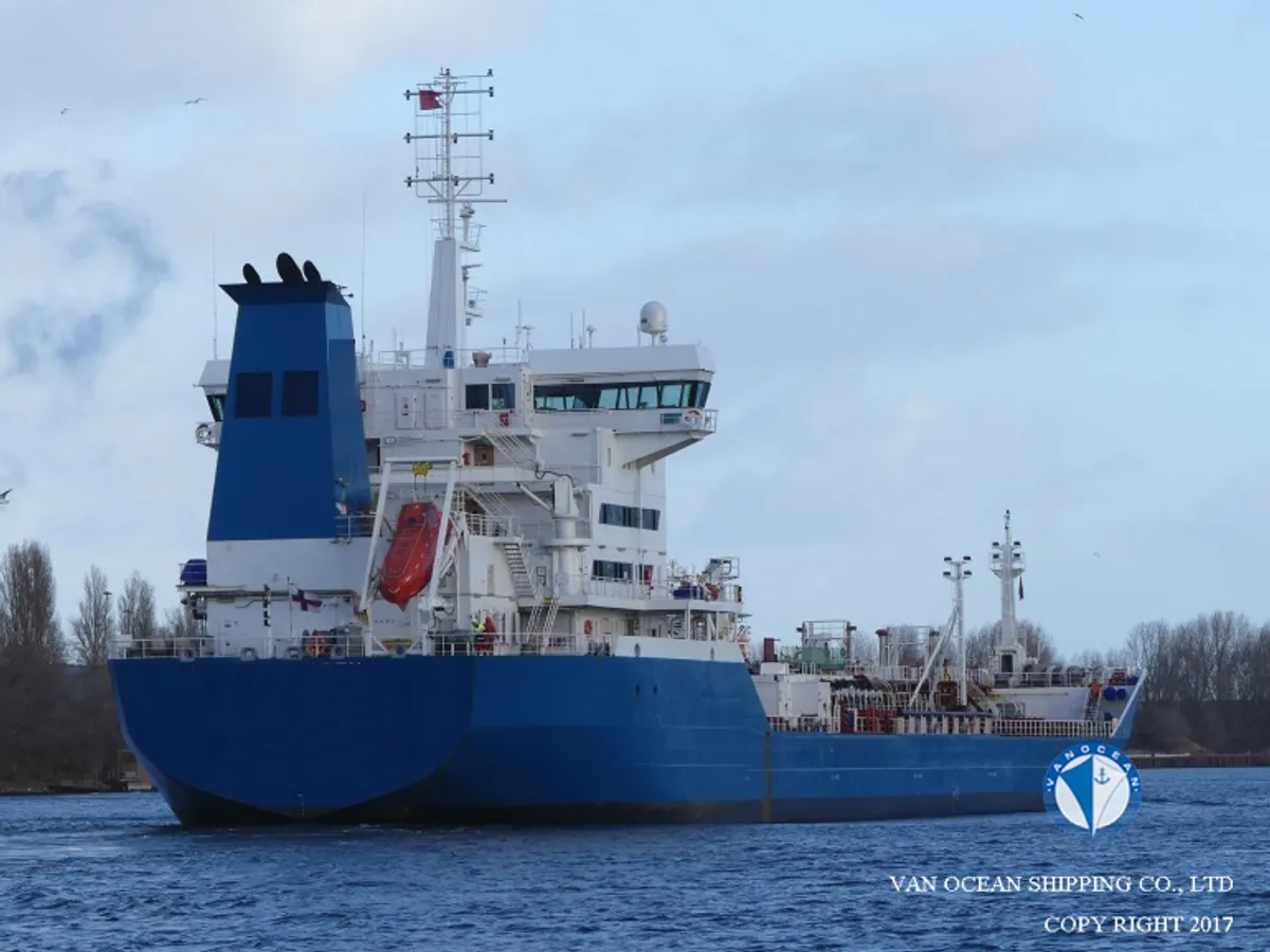 Kapal tanker minyak/kimia untuk dijual