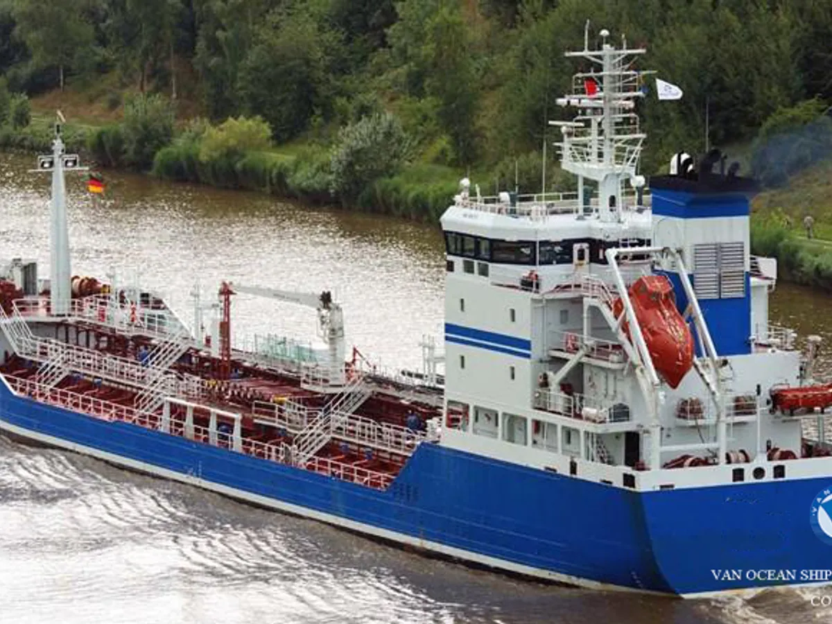 Kapal tanker minyak/kimia untuk dijual
