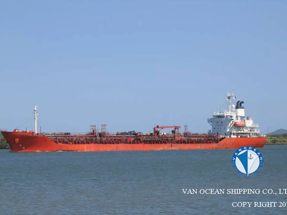 Kapal tanker minyak/kimia untuk dijual
