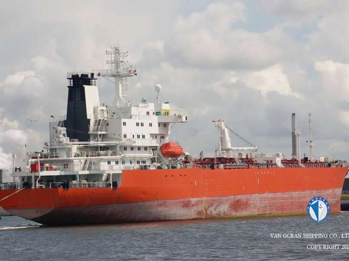 Kapal tanker minyak/kimia untuk dijual