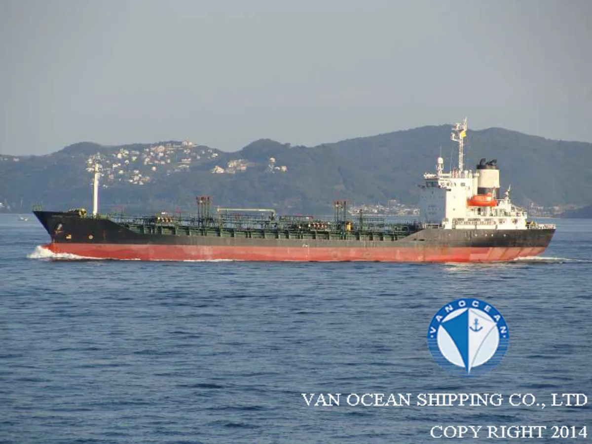 Kapal tanker minyak/kimia untuk dijual