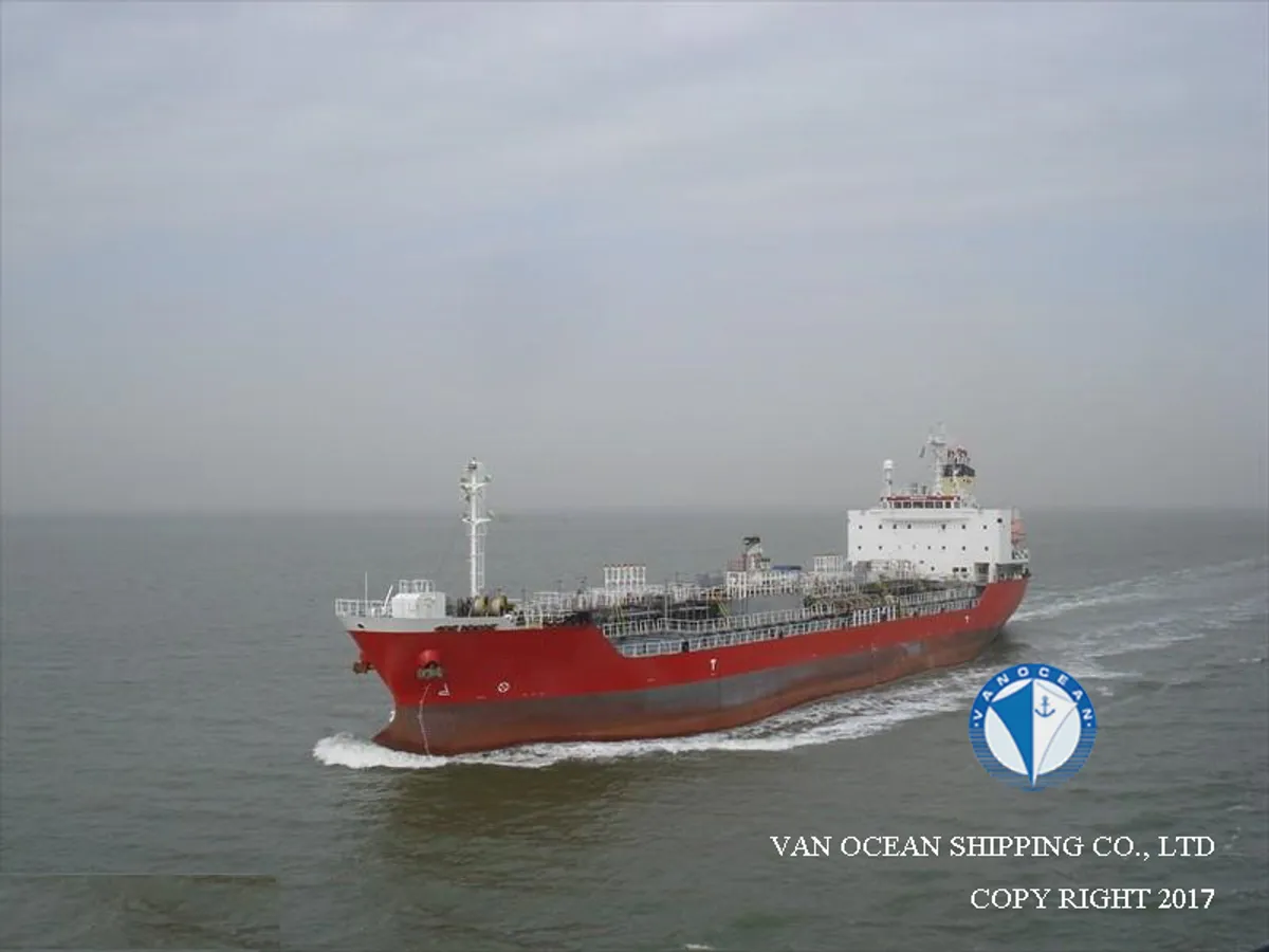 Kapal tanker minyak/kimia untuk dijual