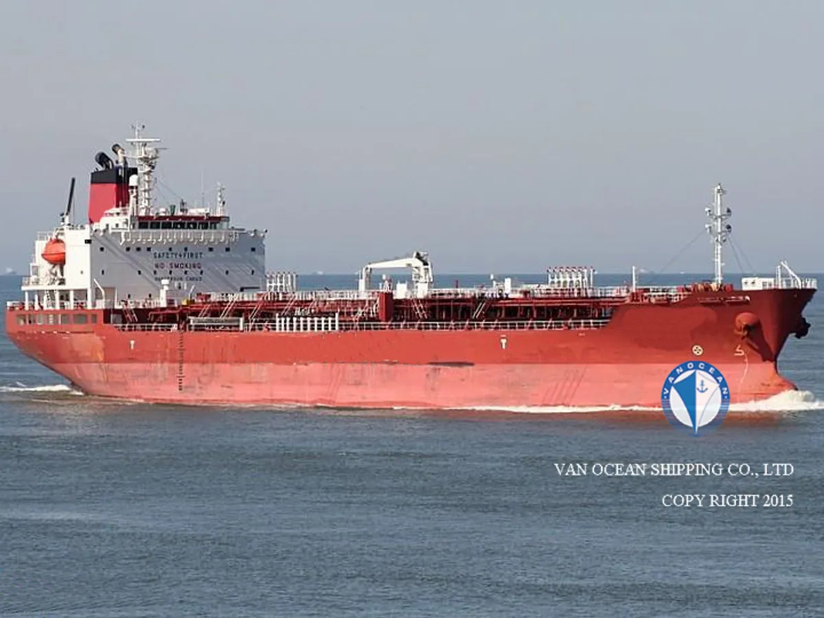 Kapal tanker minyak/kimia untuk dijual