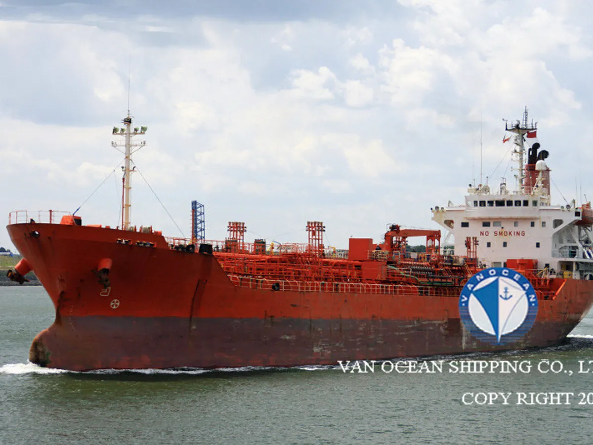 Kapal tanker minyak/kimia untuk dijual