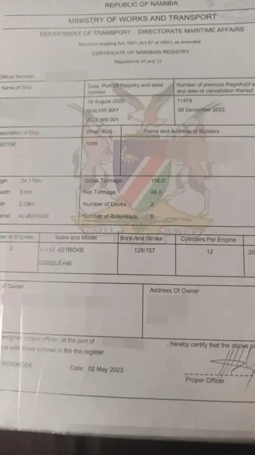 Kapal feri untuk dijual