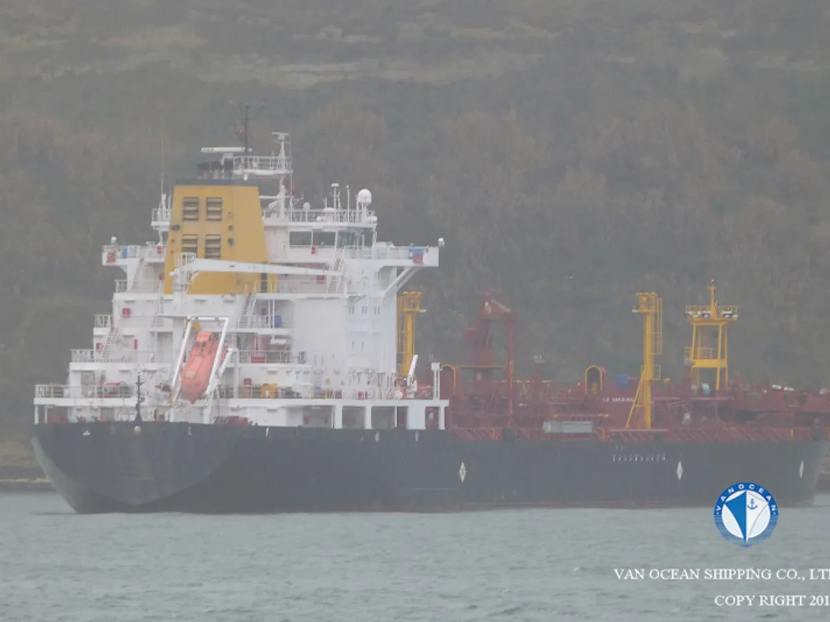 Kapal tanker minyak/kimia untuk dijual