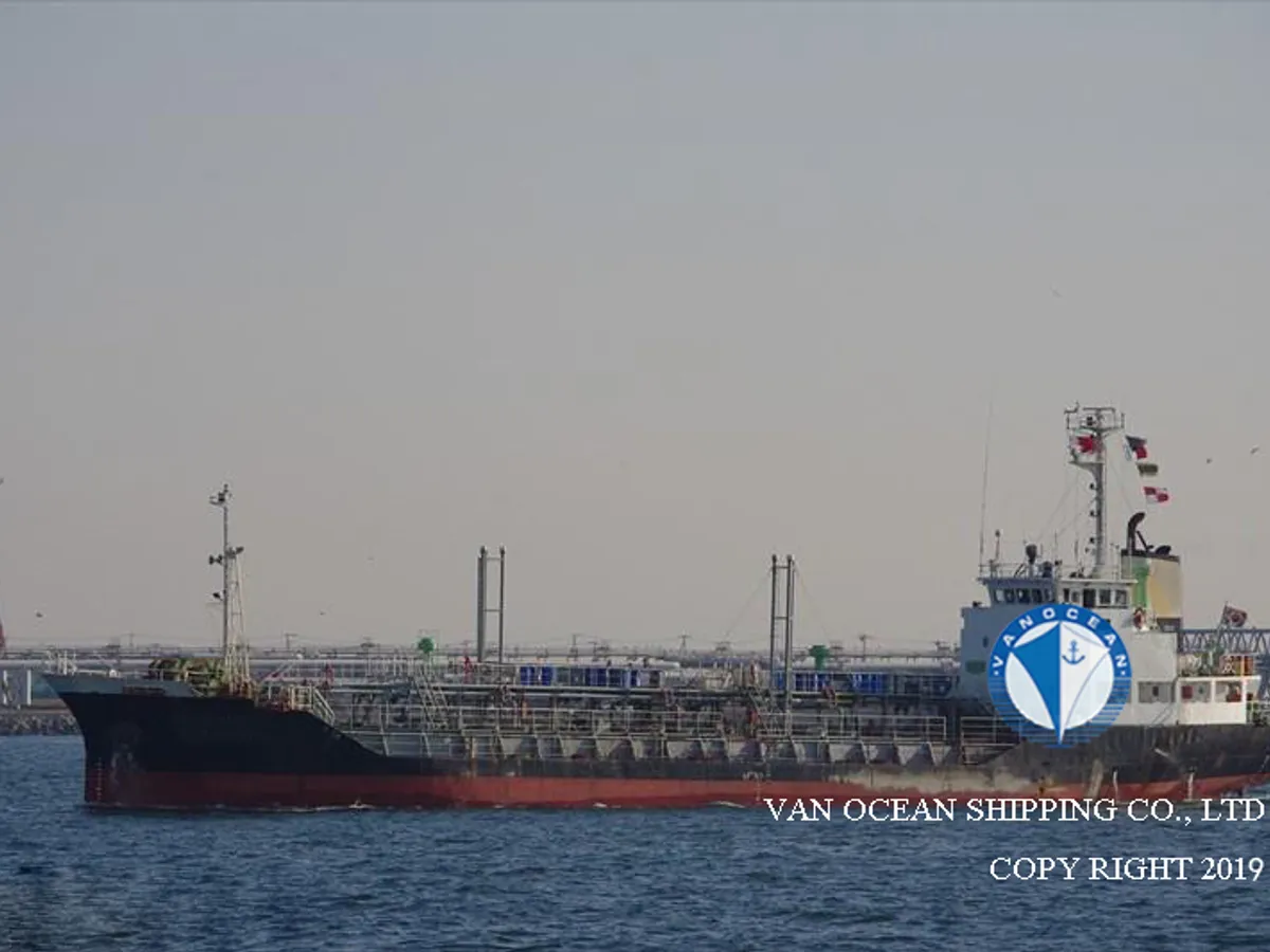 Kapal tanker minyak/kimia untuk dijual