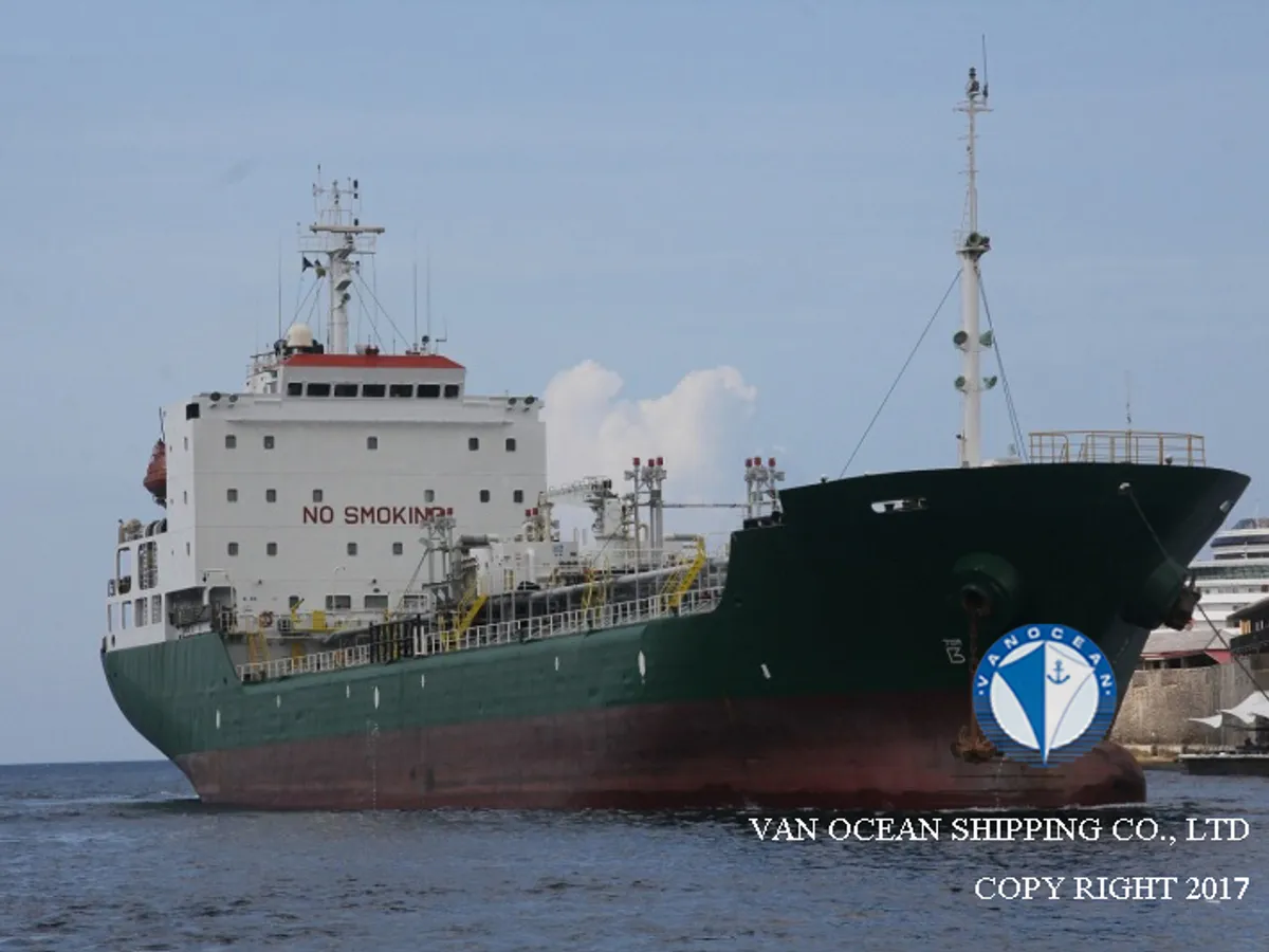Kapal tanker minyak/kimia untuk dijual