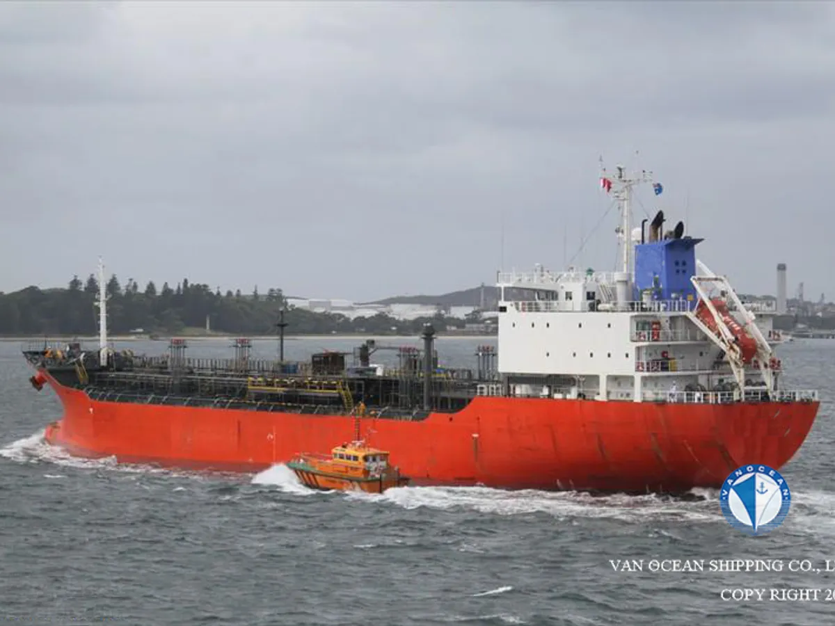 Kapal tanker minyak/kimia untuk dijual