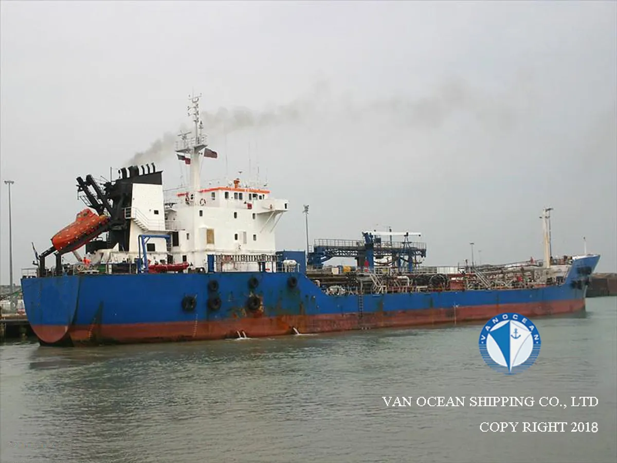 Kapal tanker minyak/kimia untuk dijual