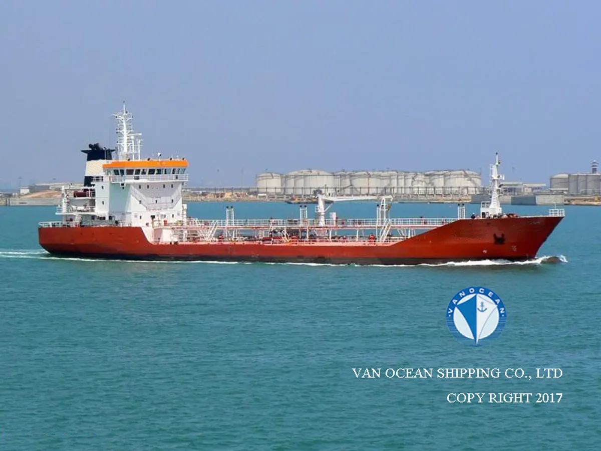 Kapal tanker minyak/kimia untuk dijual