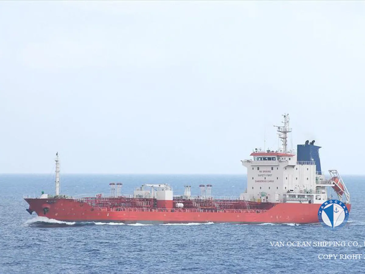 Kapal tanker minyak/kimia untuk dijual