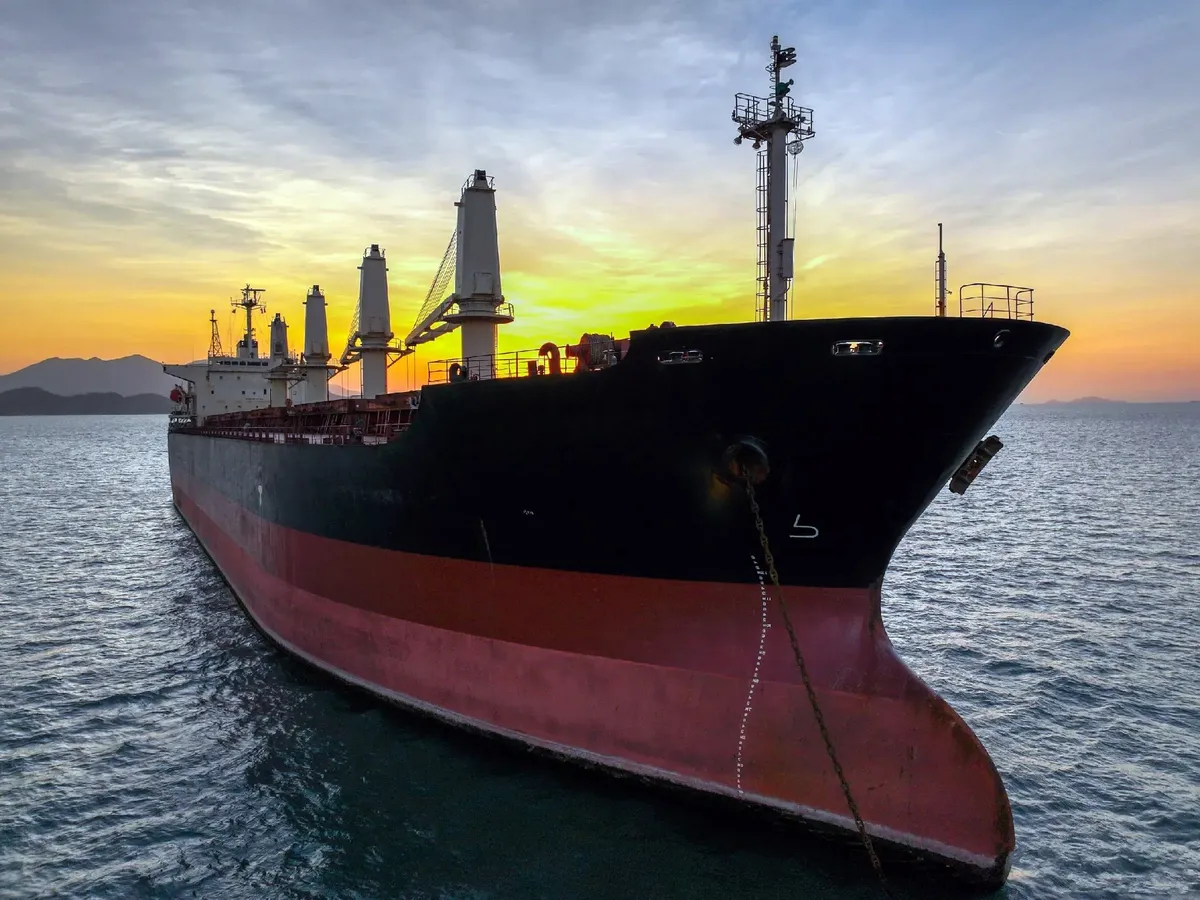 Kapal pengangkut barang curah untuk dijual