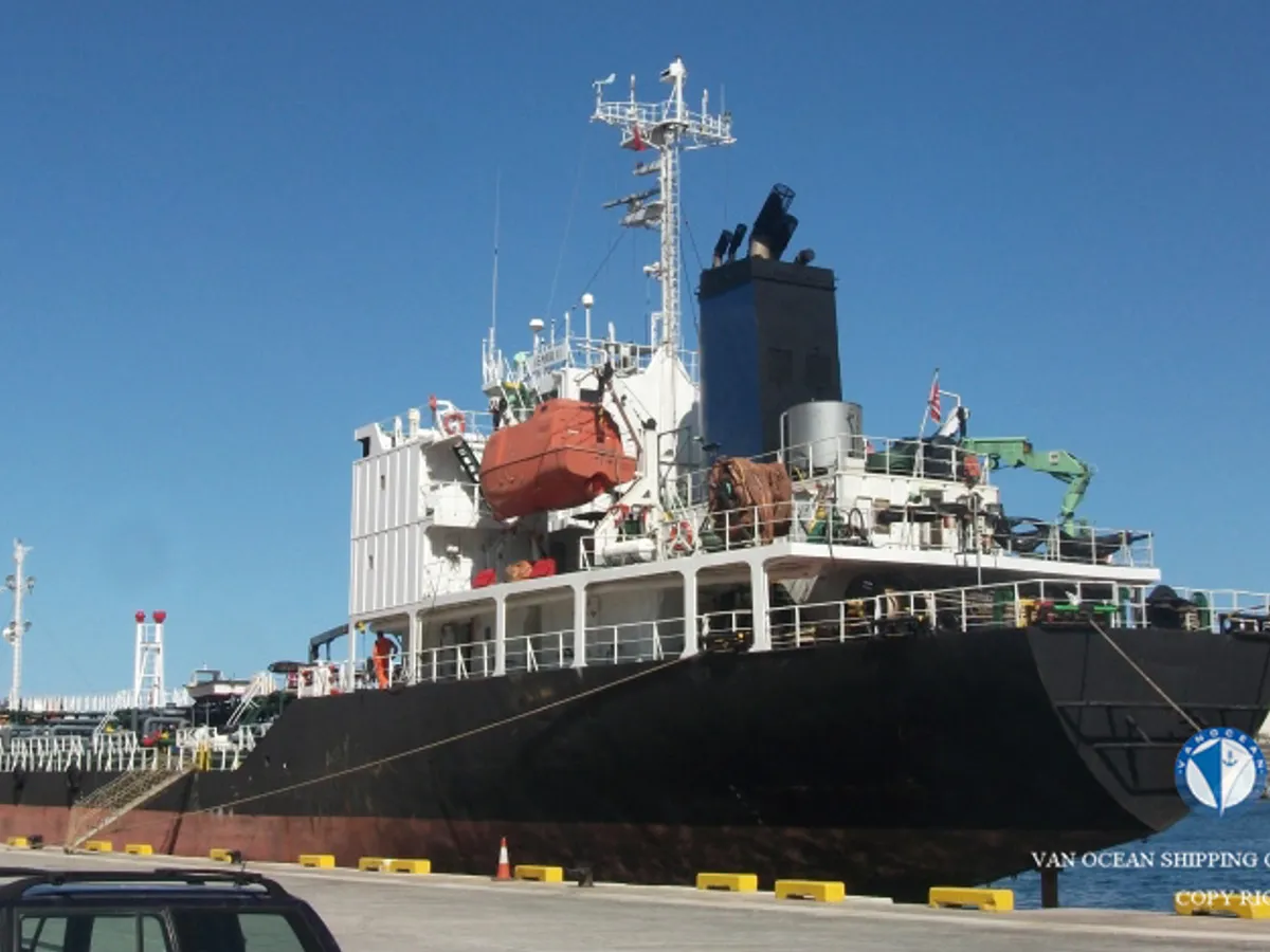 Kapal tanker minyak/kimia untuk dijual