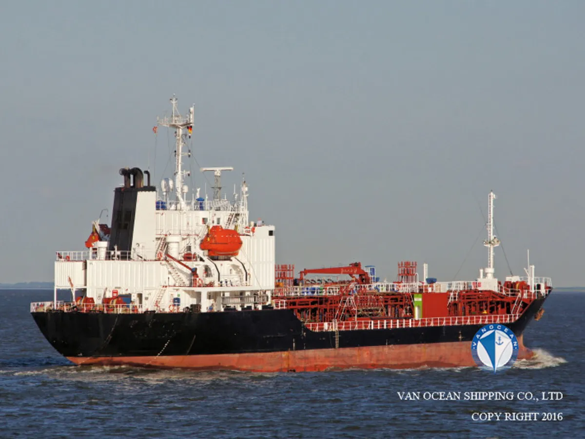 Kapal tanker minyak/kimia untuk dijual