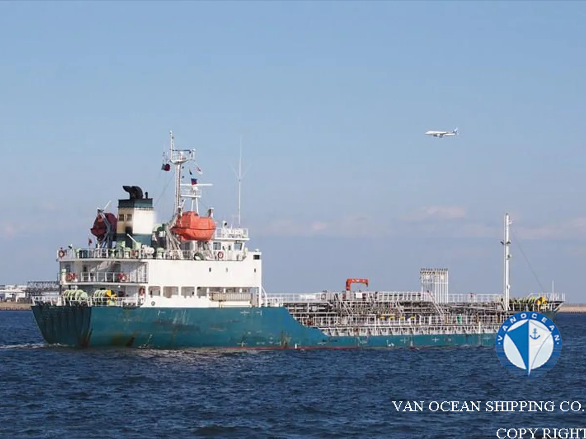 Kapal tanker minyak/kimia untuk dijual