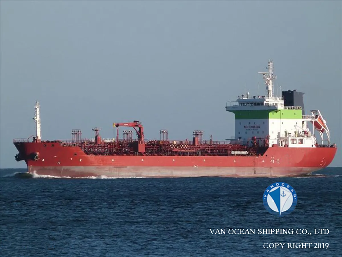 Kapal tanker minyak/kimia untuk dijual