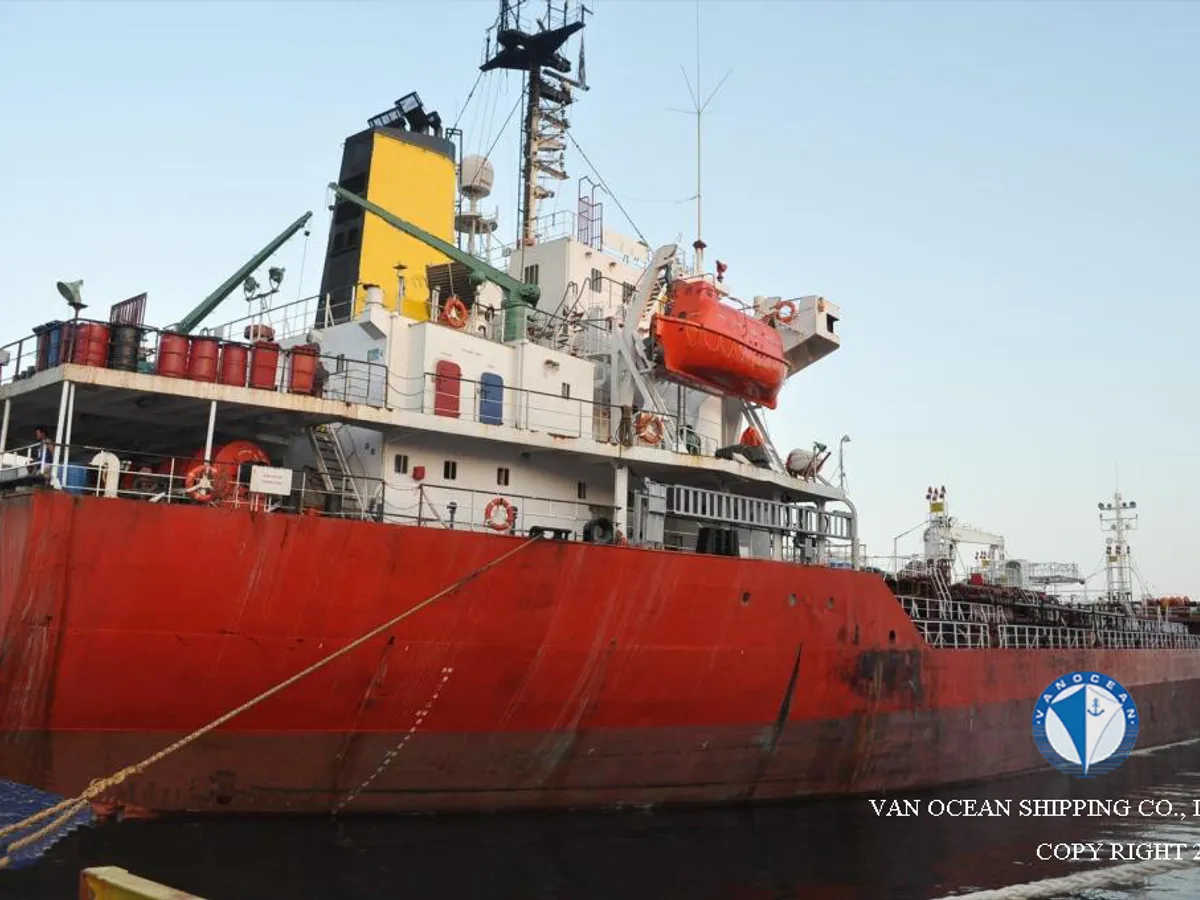 Kapal tanker minyak/kimia untuk dijual
