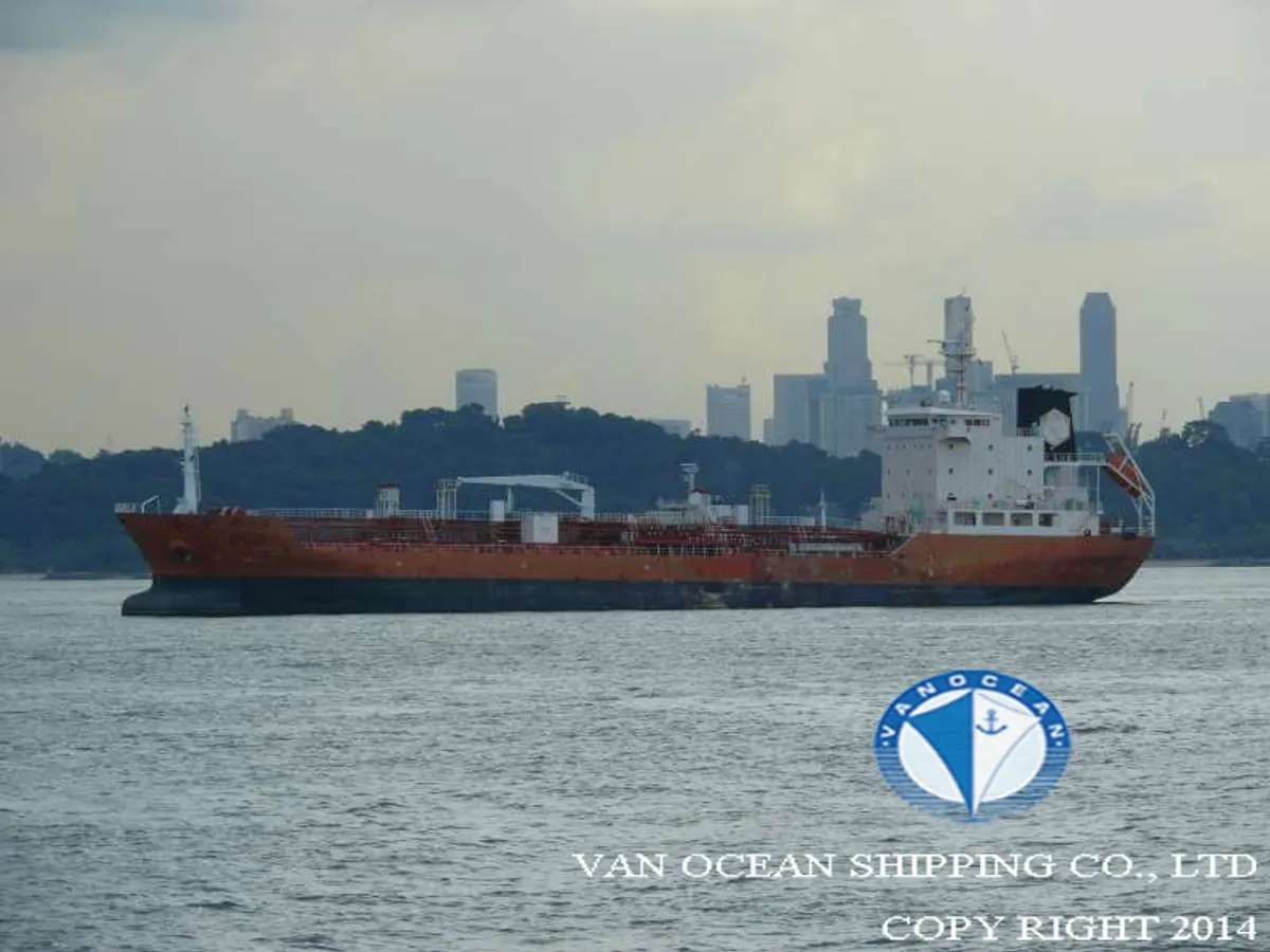 Kapal tanker minyak/kimia untuk dijual