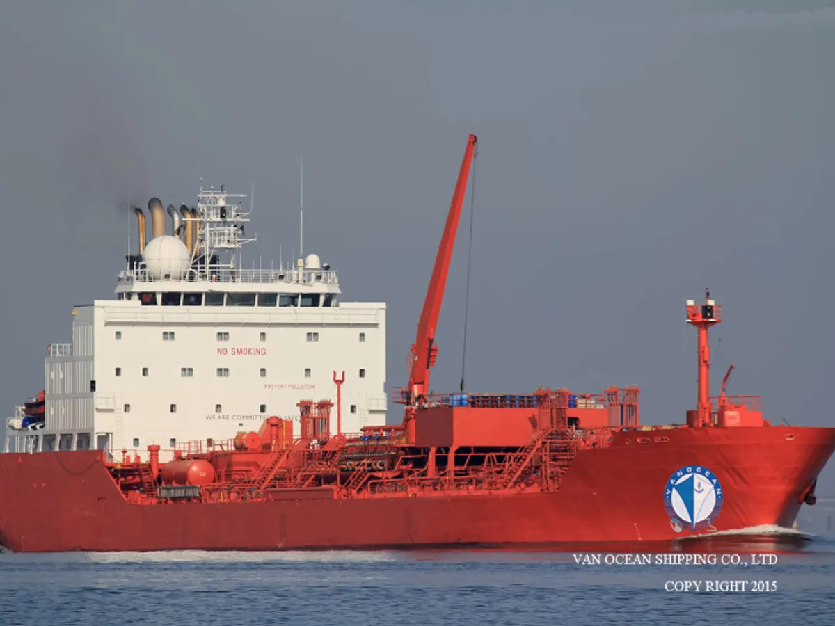 Kapal tanker minyak/kimia untuk dijual