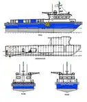 Kapal feri dijual