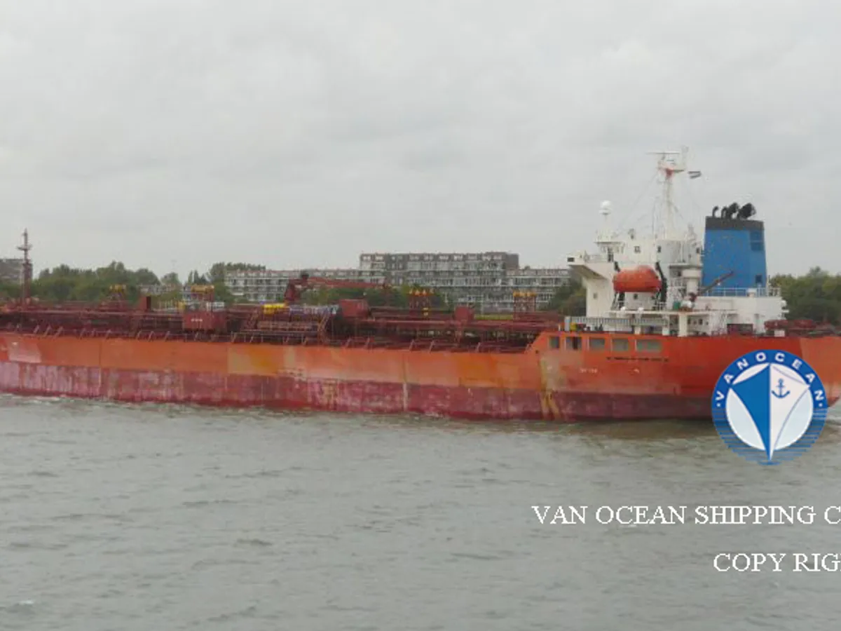 Kapal tanker minyak/kimia untuk dijual