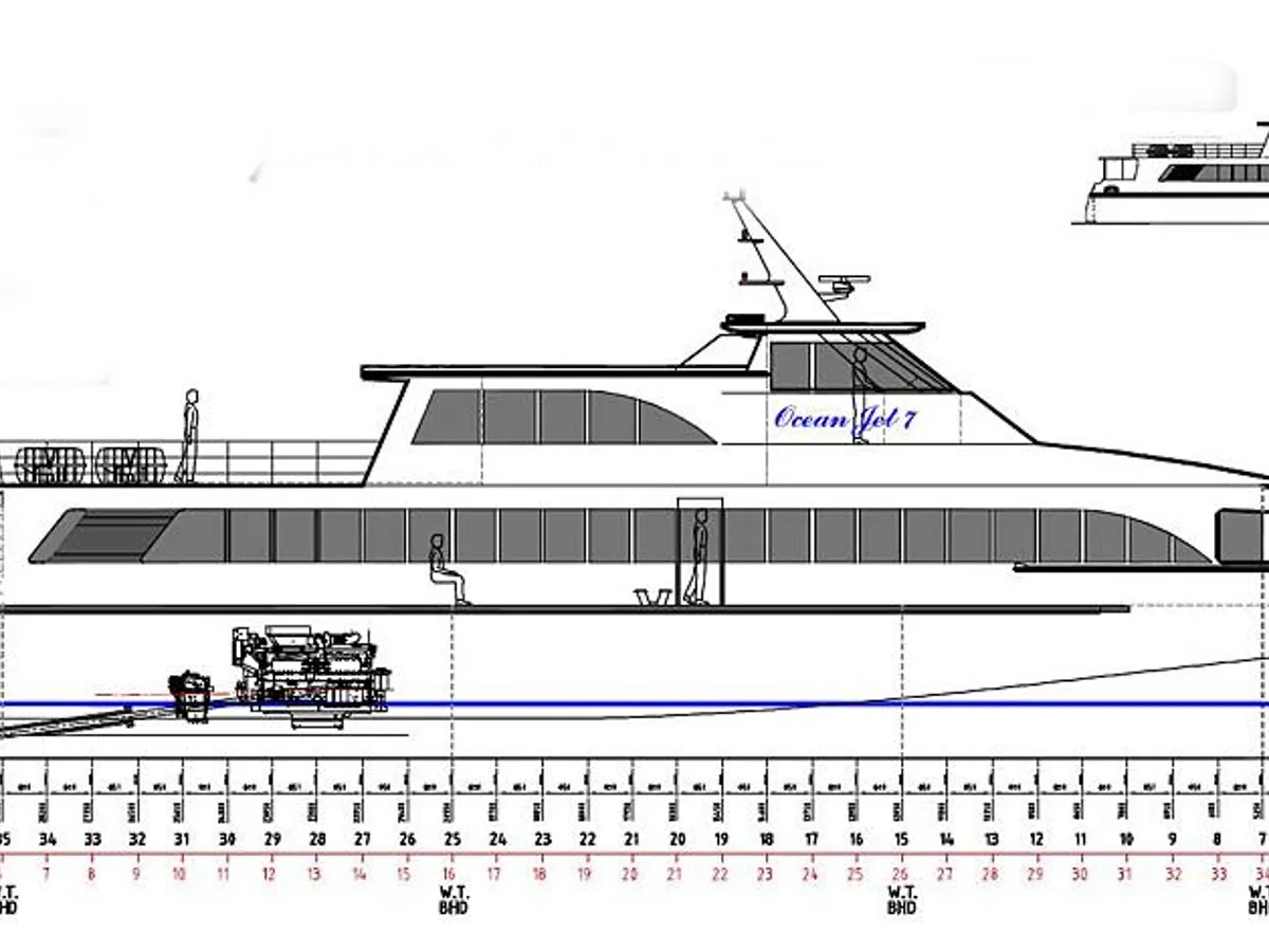 Kapal feri untuk dijual