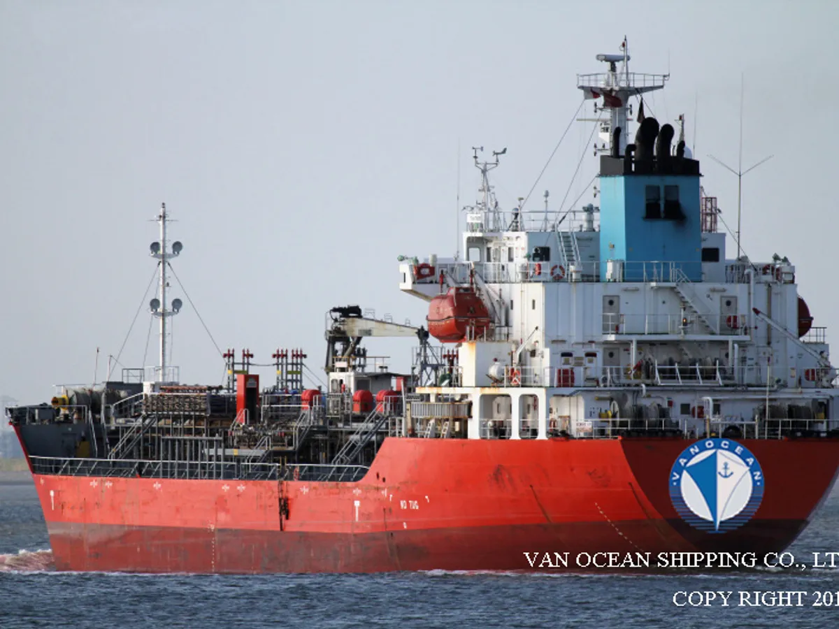 Kapal tanker minyak/kimia untuk dijual