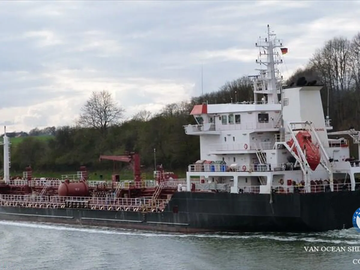 Kapal tanker minyak/kimia untuk dijual
