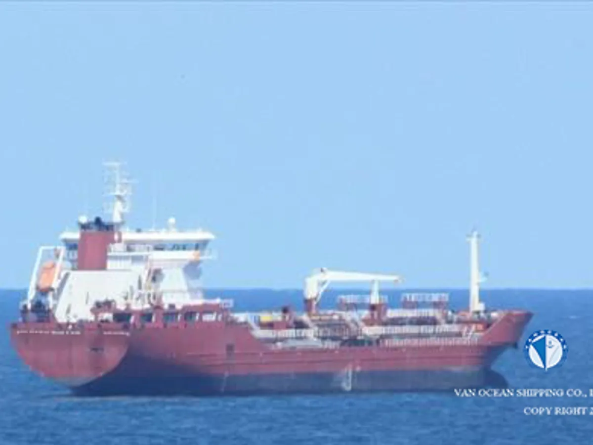 Kapal tanker minyak/kimia untuk dijual