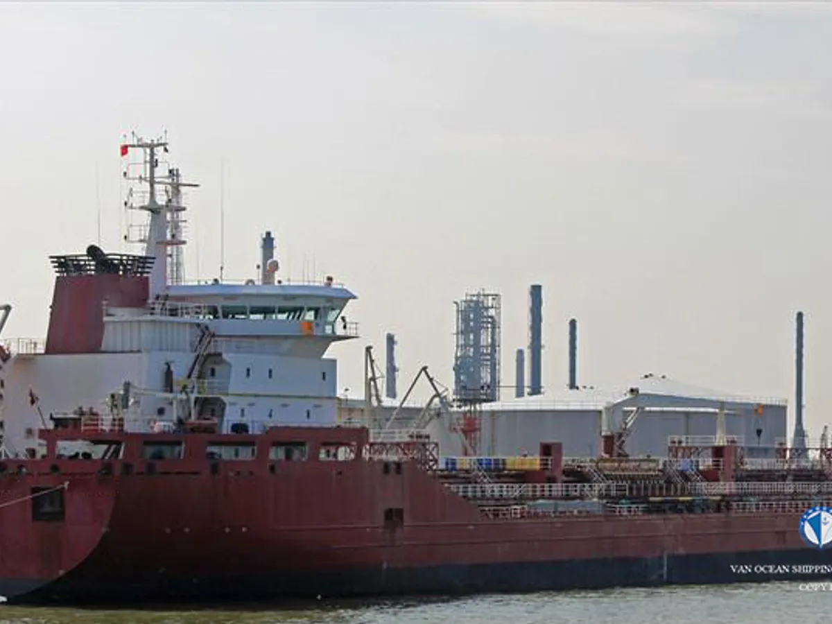 Kapal tanker minyak/kimia untuk dijual