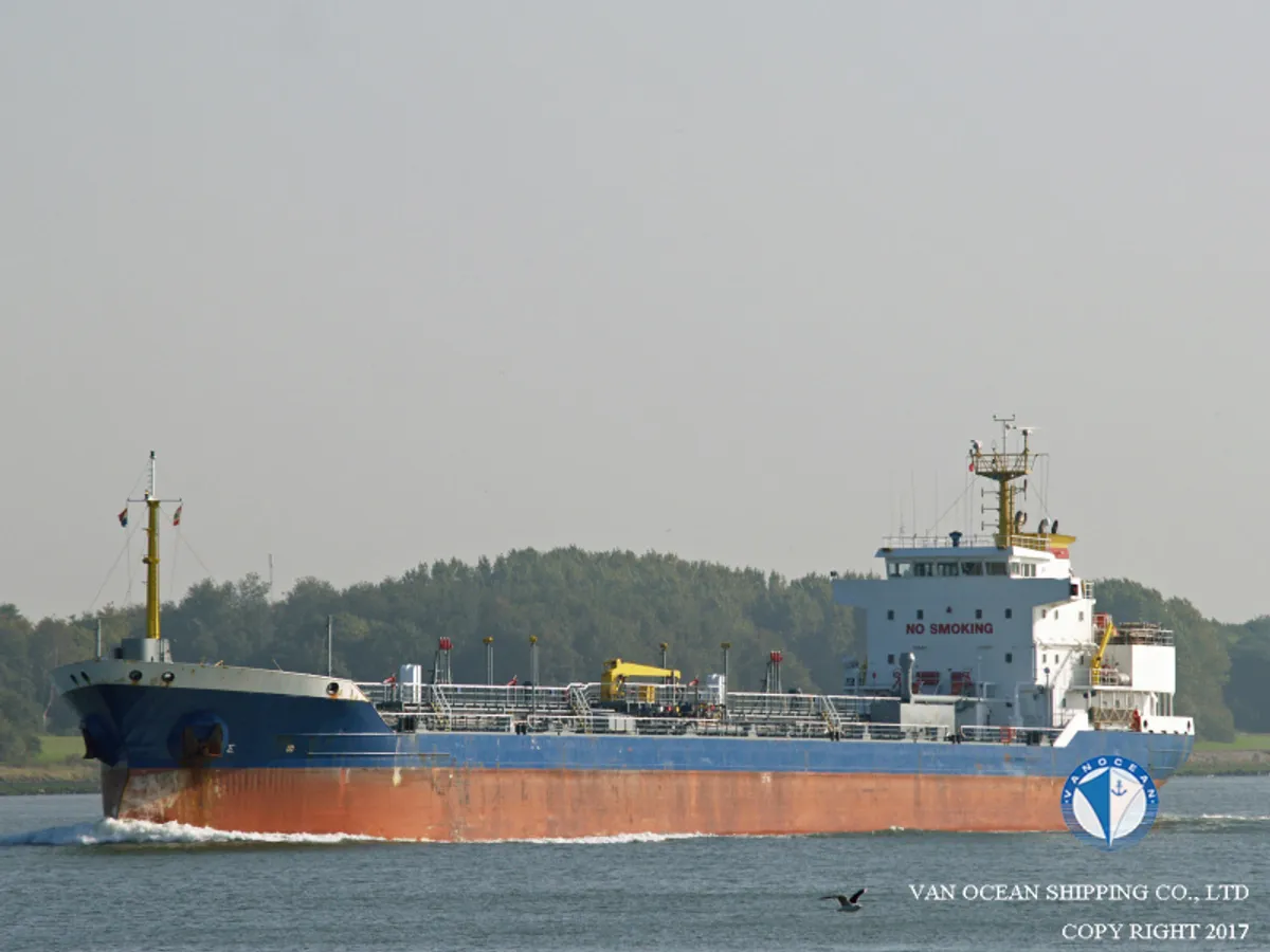 Kapal tanker minyak/kimia untuk dijual