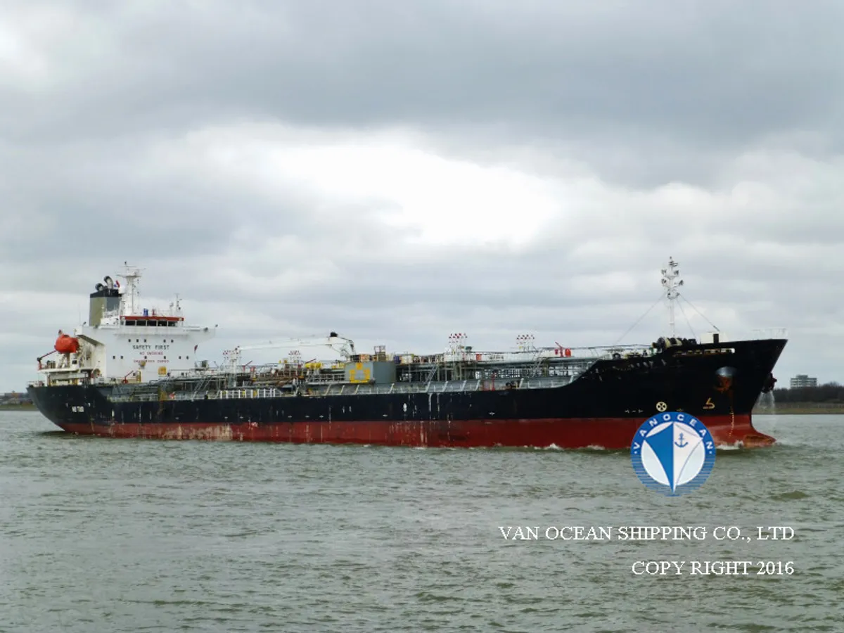 Kapal tanker minyak/kimia untuk dijual