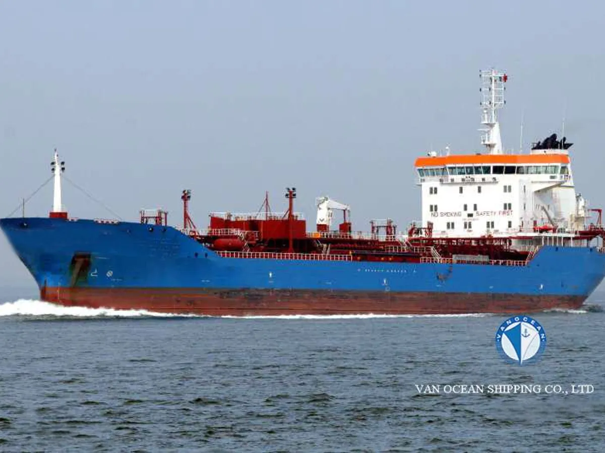 Kapal tanker minyak/kimia untuk dijual