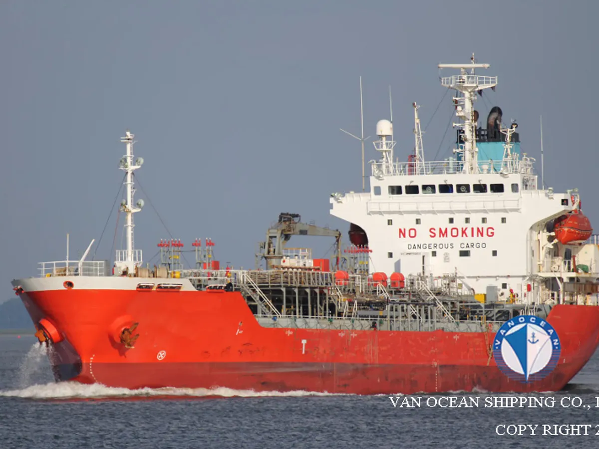 Kapal tanker minyak/kimia untuk dijual