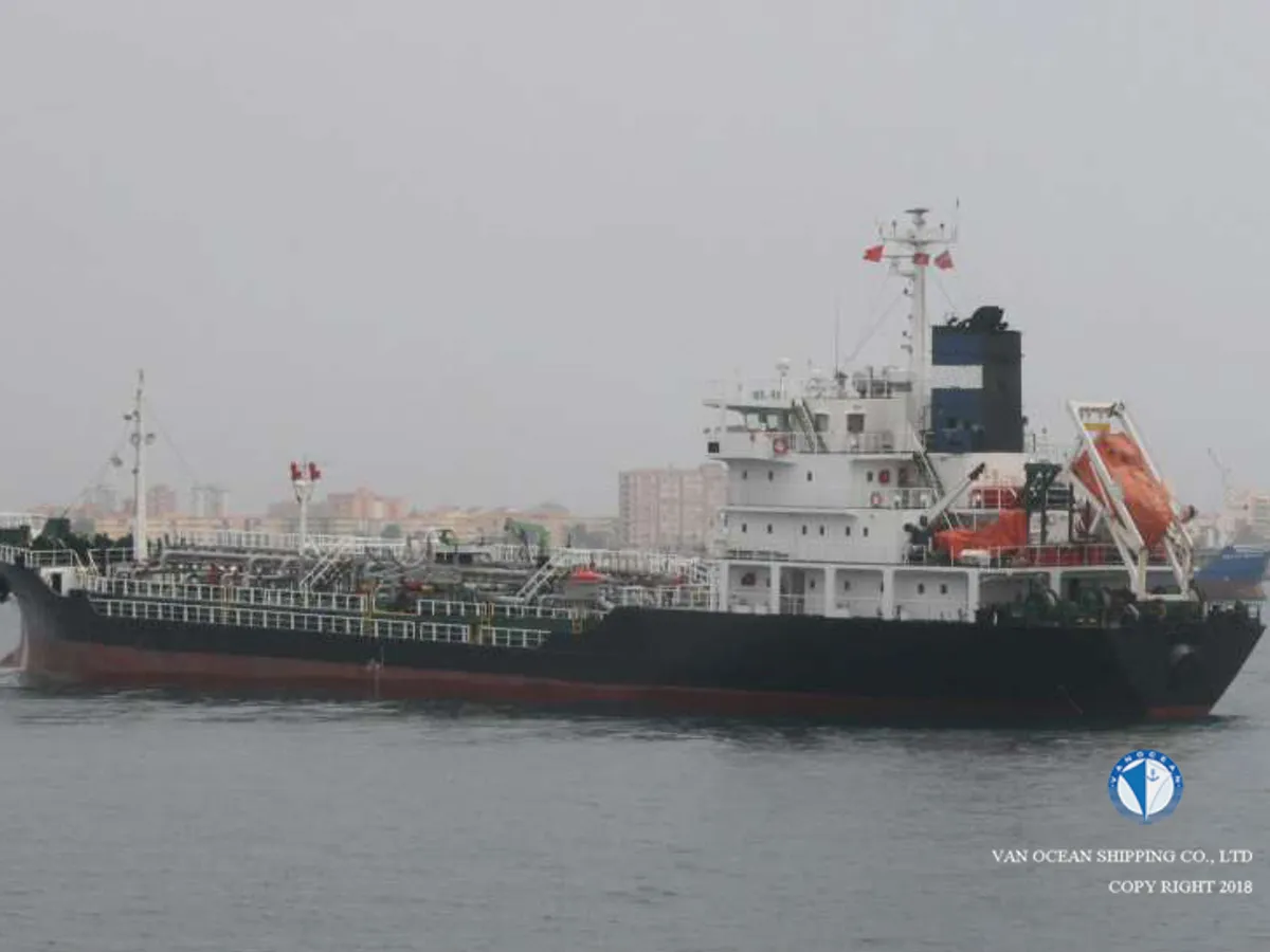 Kapal tanker minyak/kimia untuk dijual