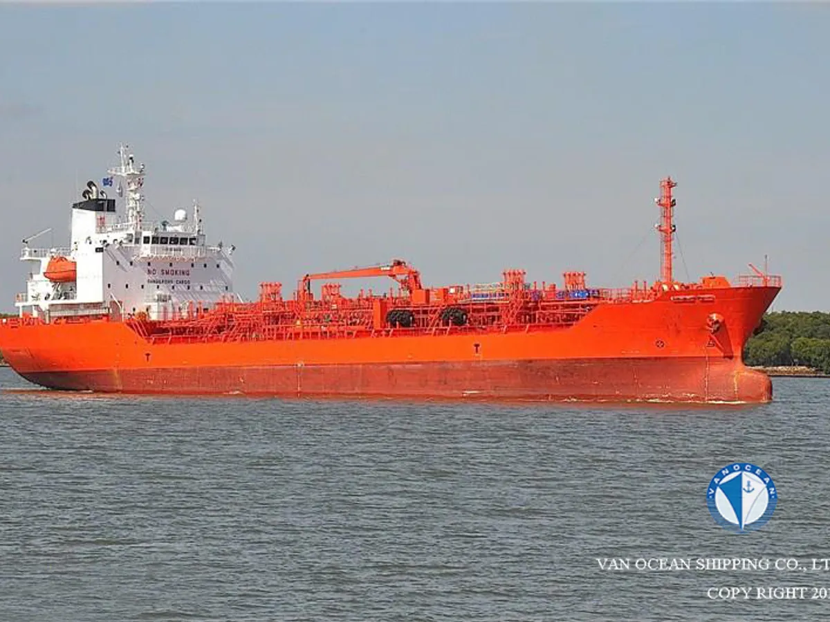 Kapal tanker minyak/kimia untuk dijual