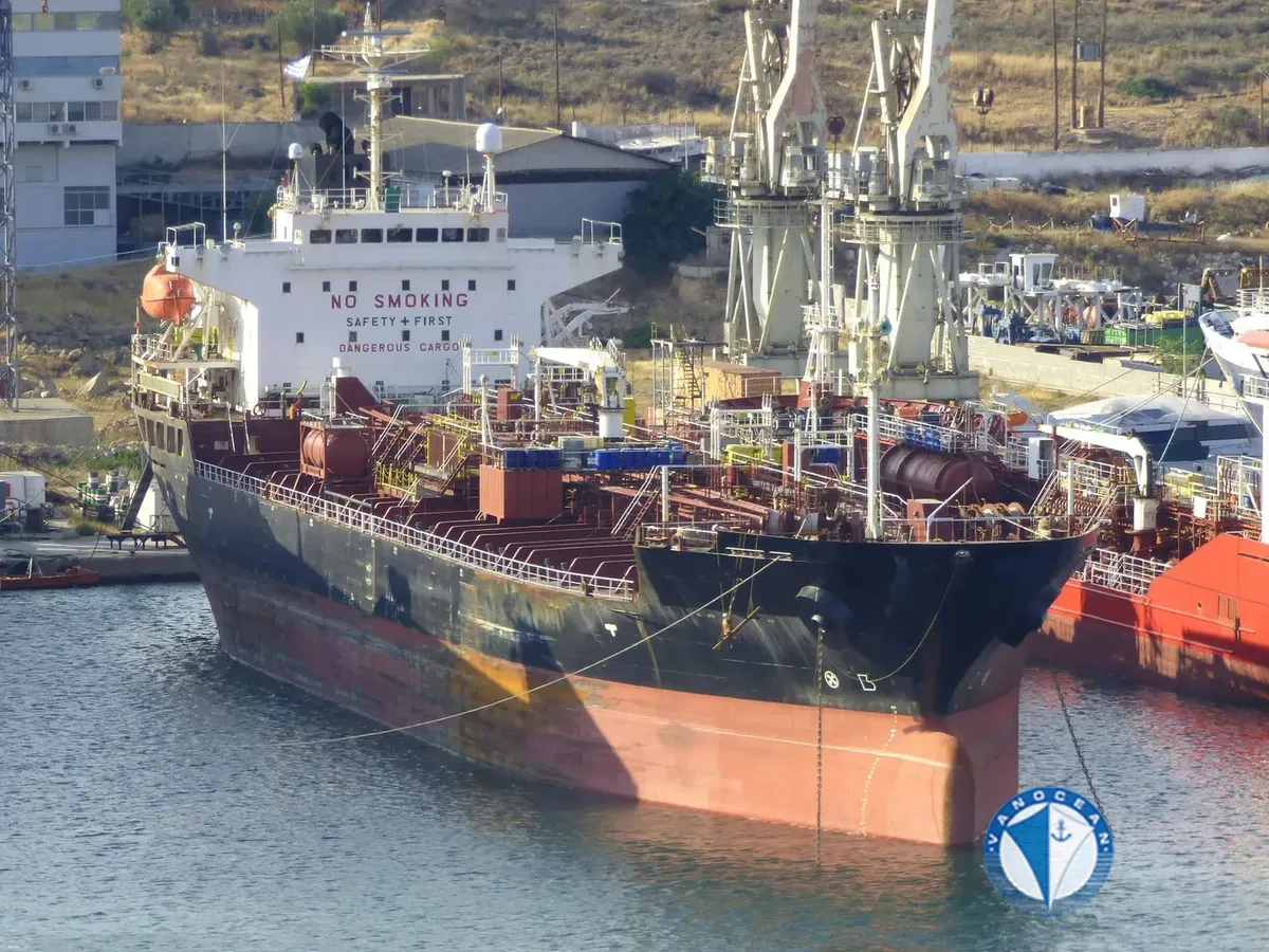Kapal tanker minyak/kimia untuk dijual