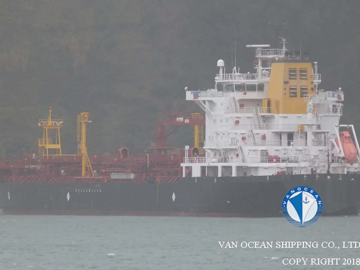 Kapal tanker minyak/kimia untuk dijual