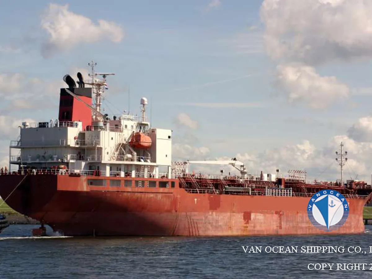 Kapal tanker minyak/kimia untuk dijual